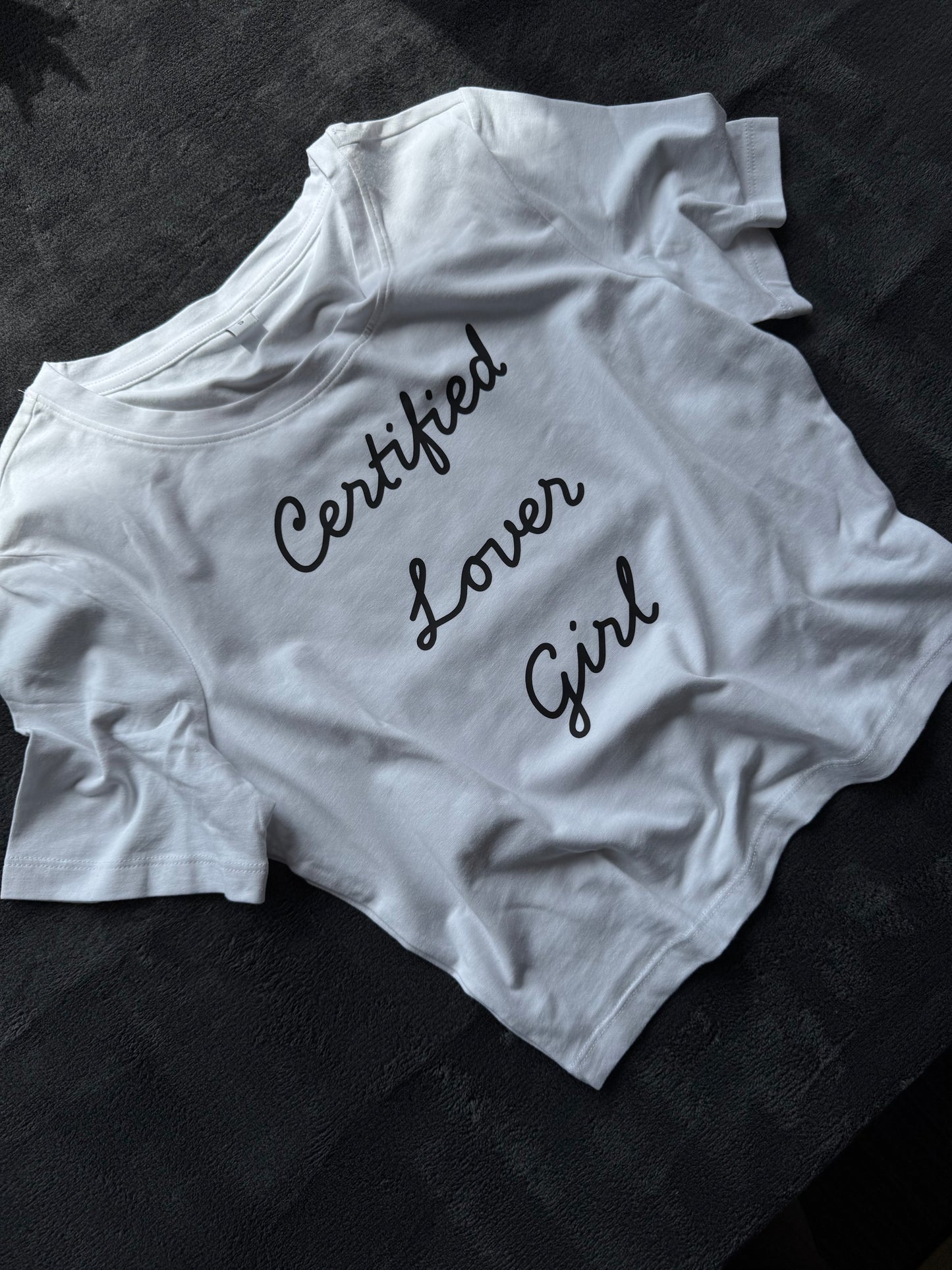 Drake Crop Top "Certified Lover Girl"