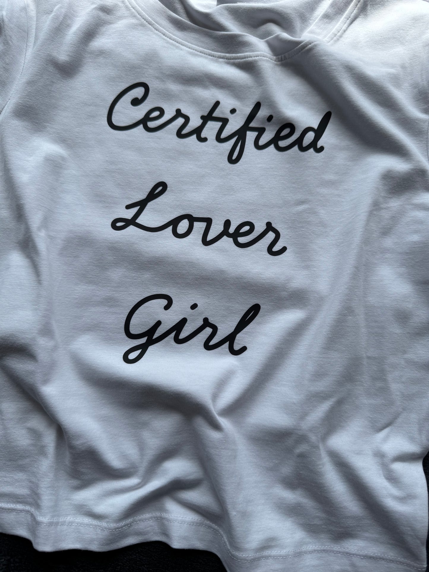 Drake Crop Top "Certified Lover Girl"