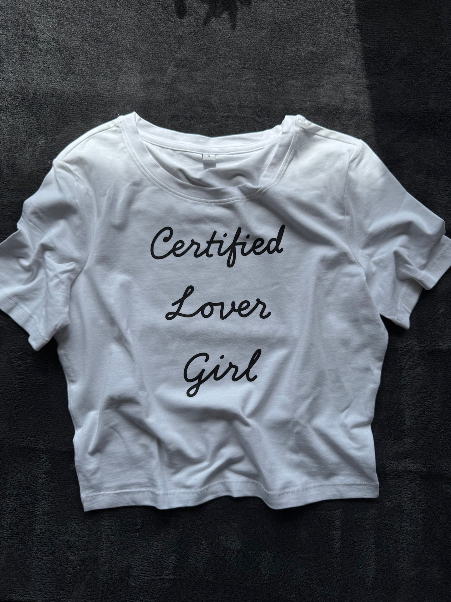 Drake Crop Top "Certified Lover Girl"