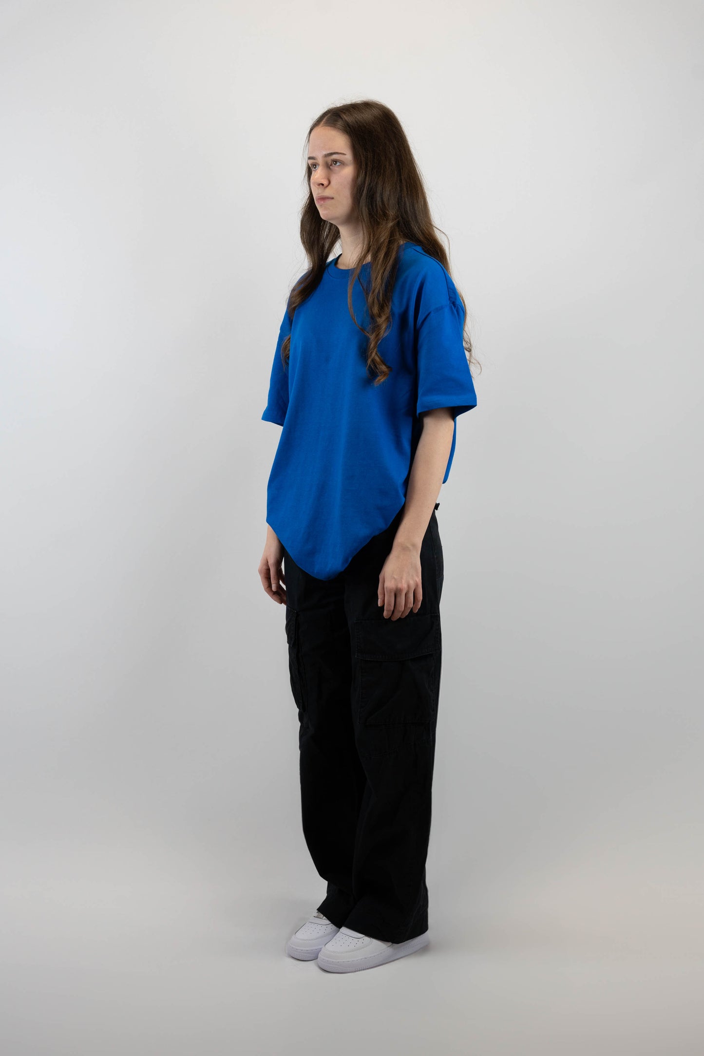 Melted Grid T-Shirt - My heart is yours.