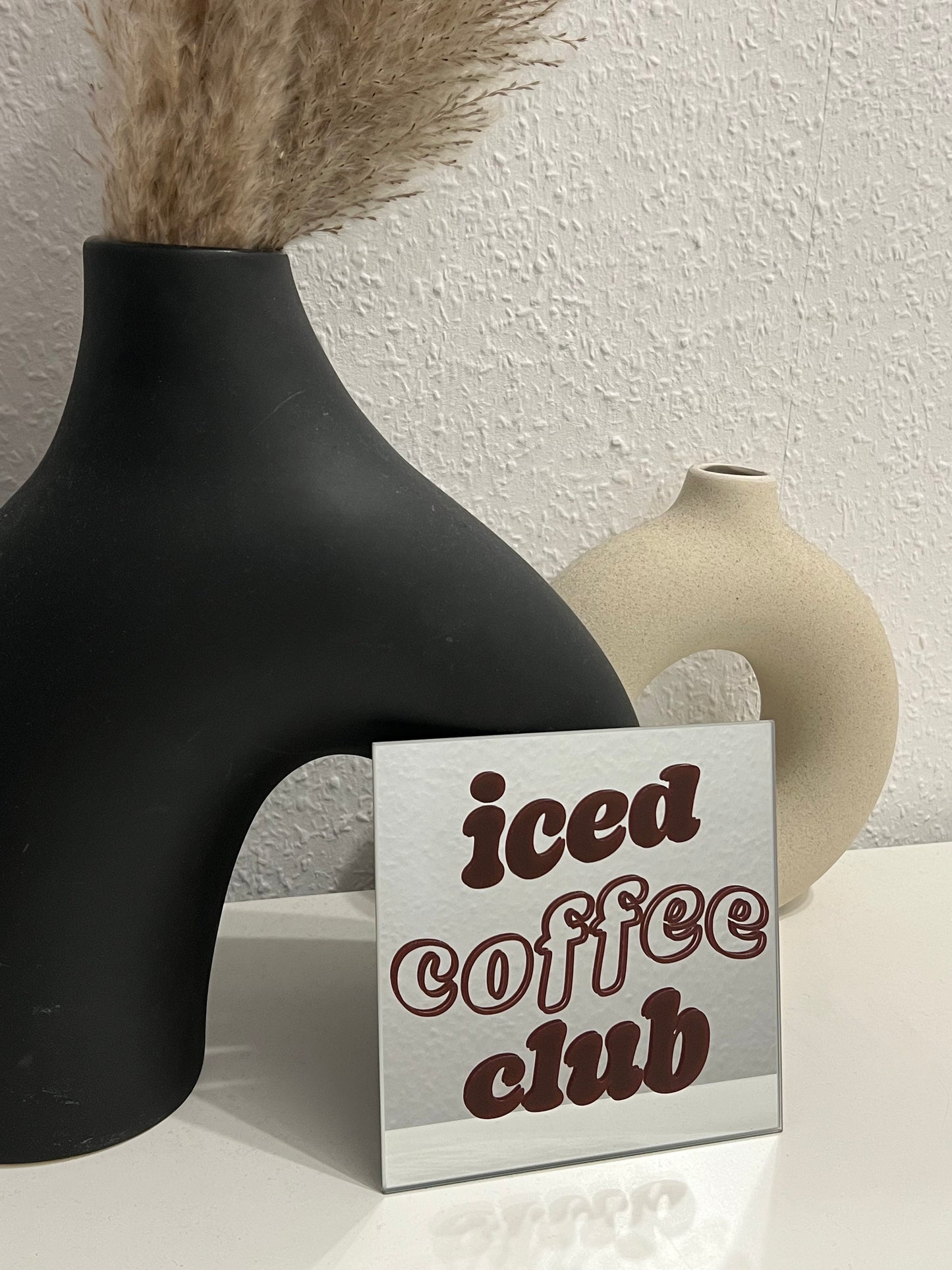 Spiegel "Iced Coffee Club"
