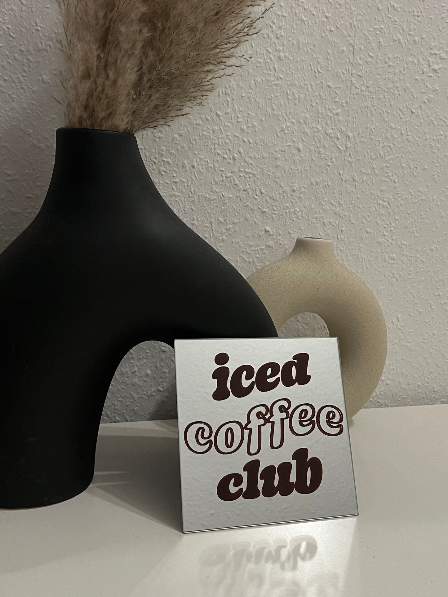Spiegel "Iced Coffee Club"