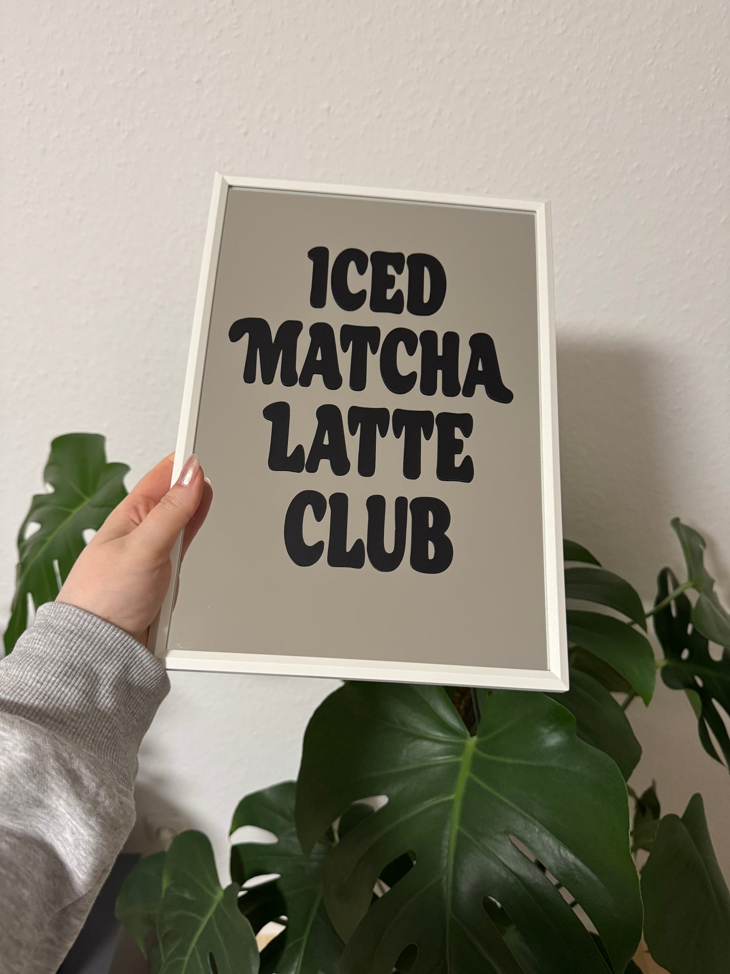 Spiegel "Iced Matcha Latte Club"