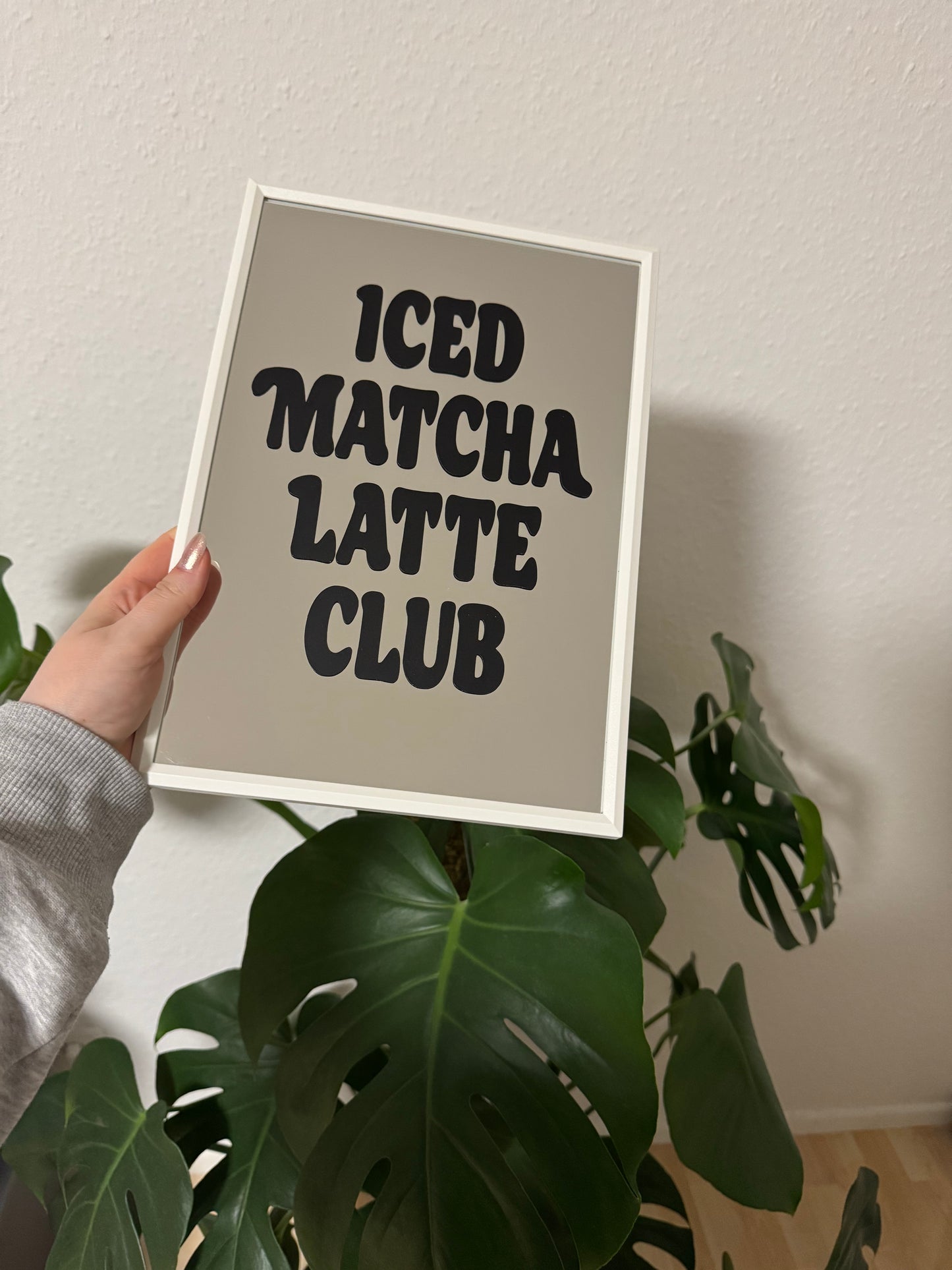 Spiegel "Iced Matcha Latte Club"