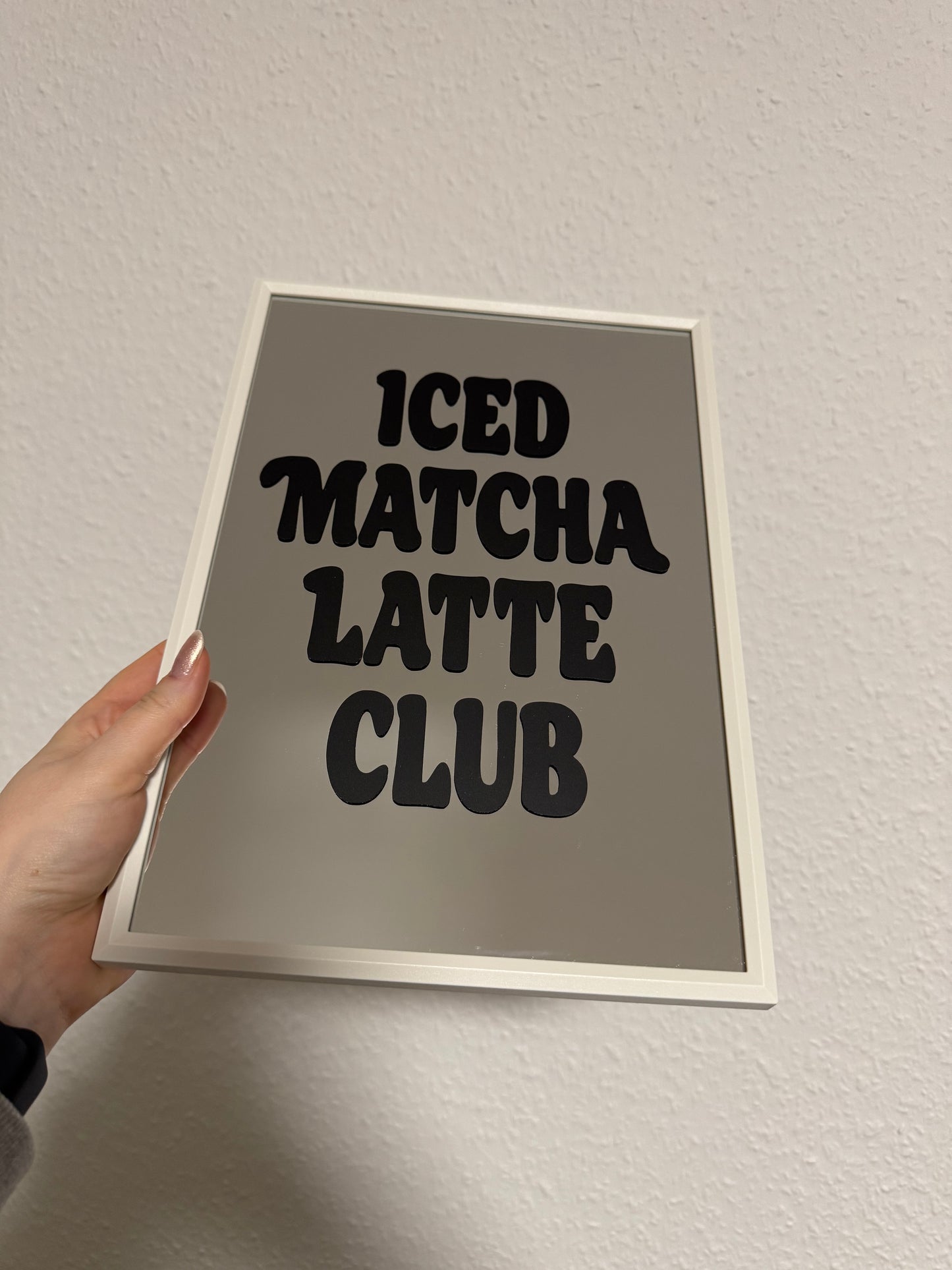Spiegel "Iced Matcha Latte Club"