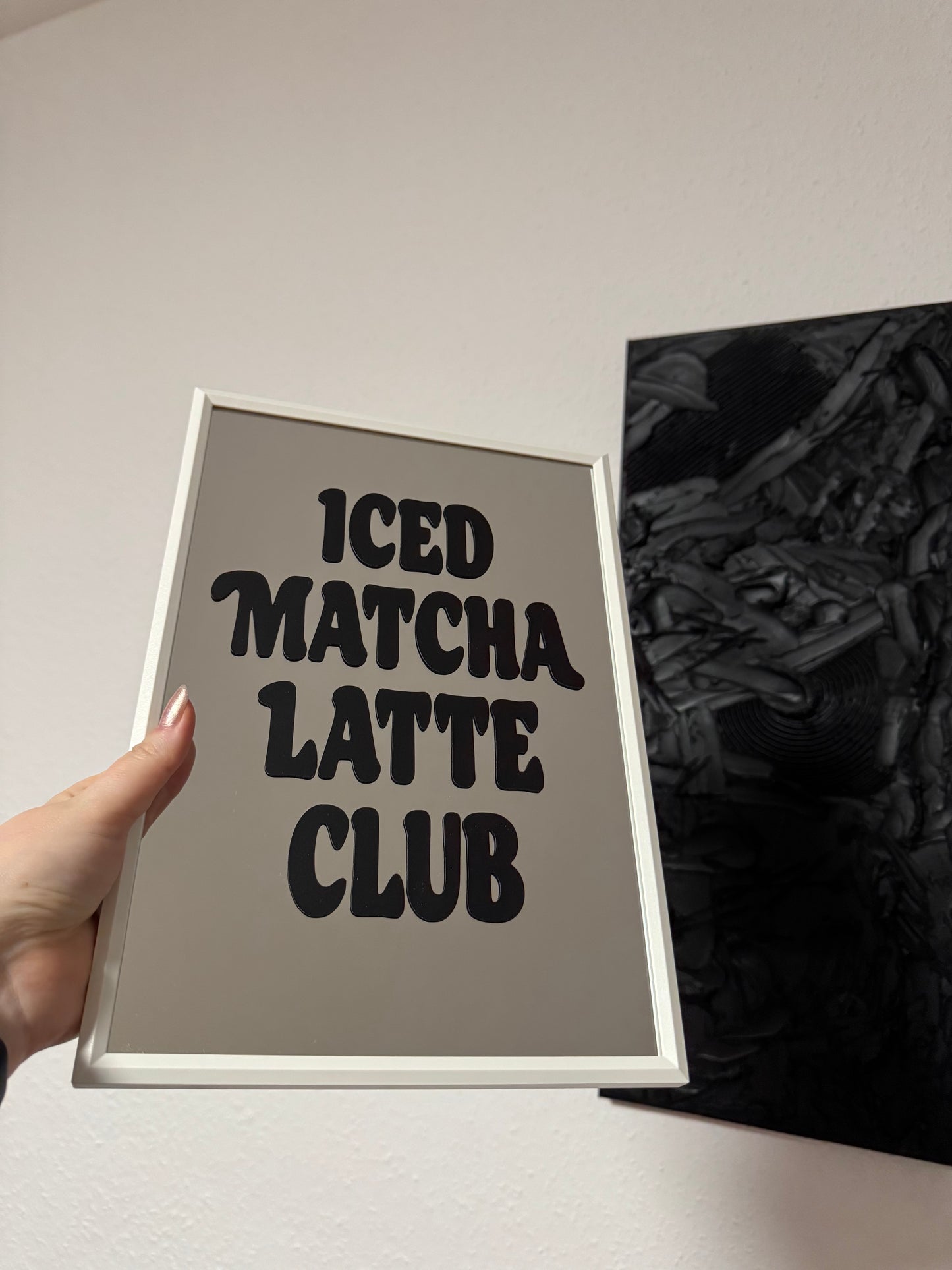 Spiegel "Iced Matcha Latte Club"