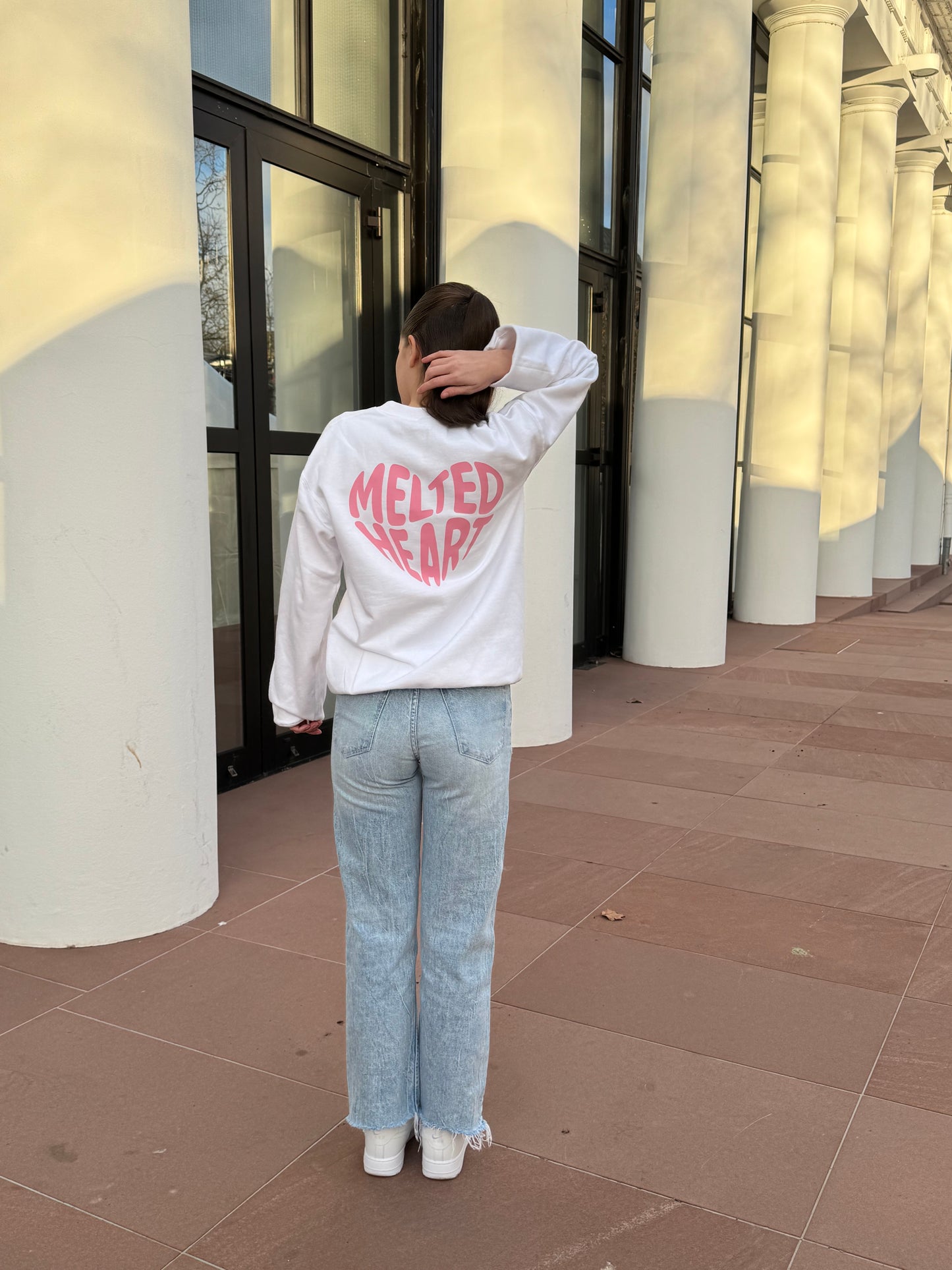 Heart Sweater Pink