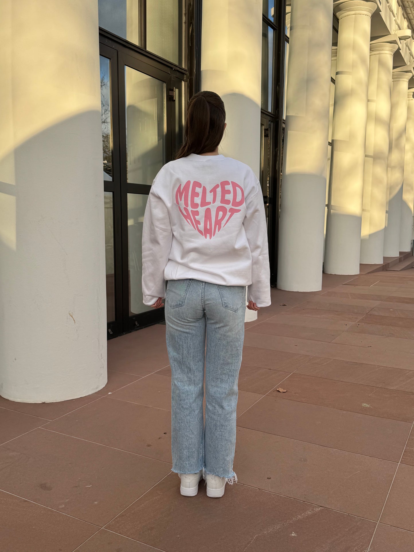 Heart Sweater Pink