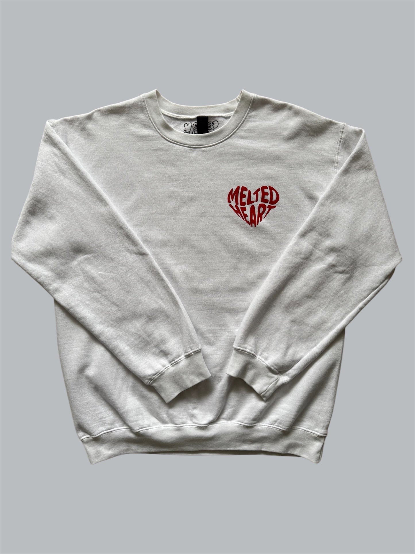 Heart Sweater Red