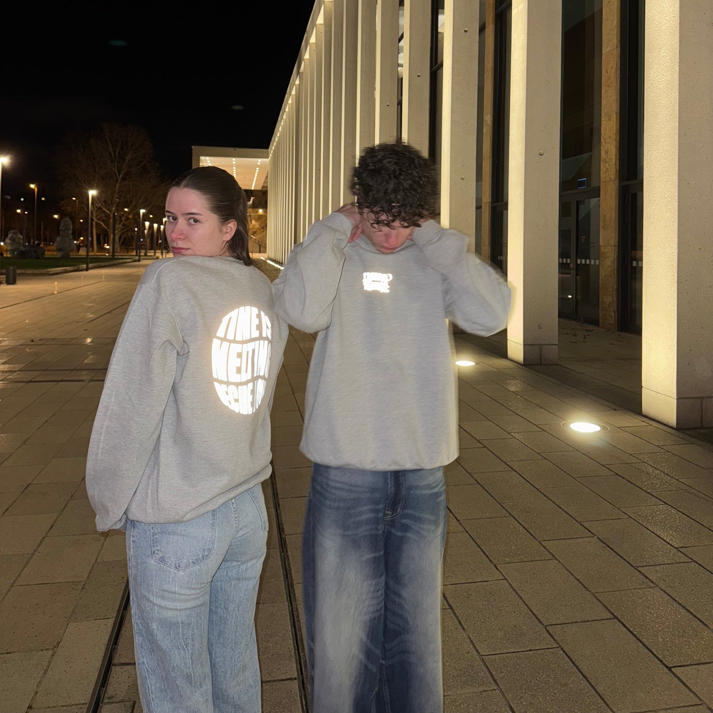 Reflective Sweater