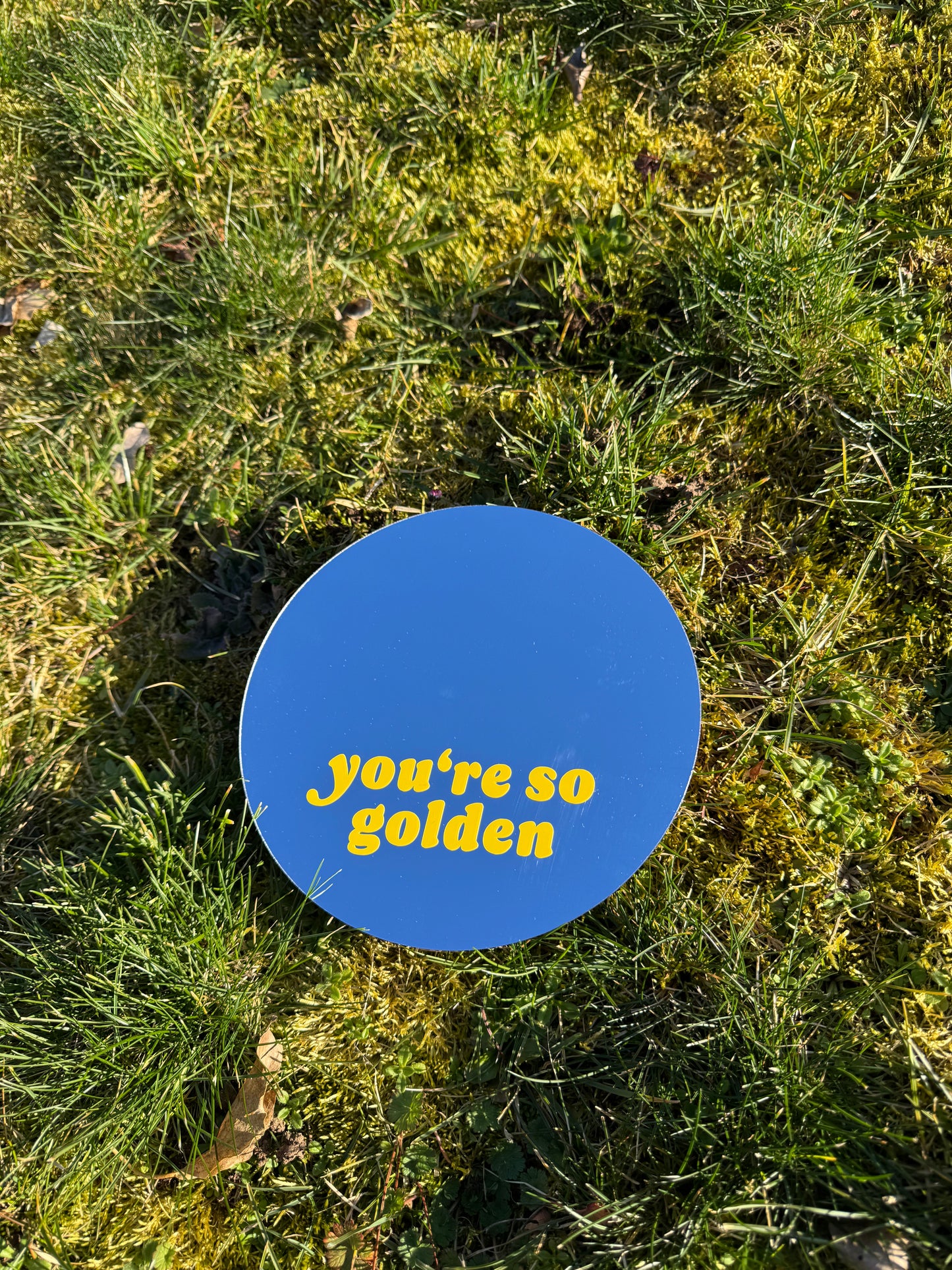 Spiegel "You´re so golden"