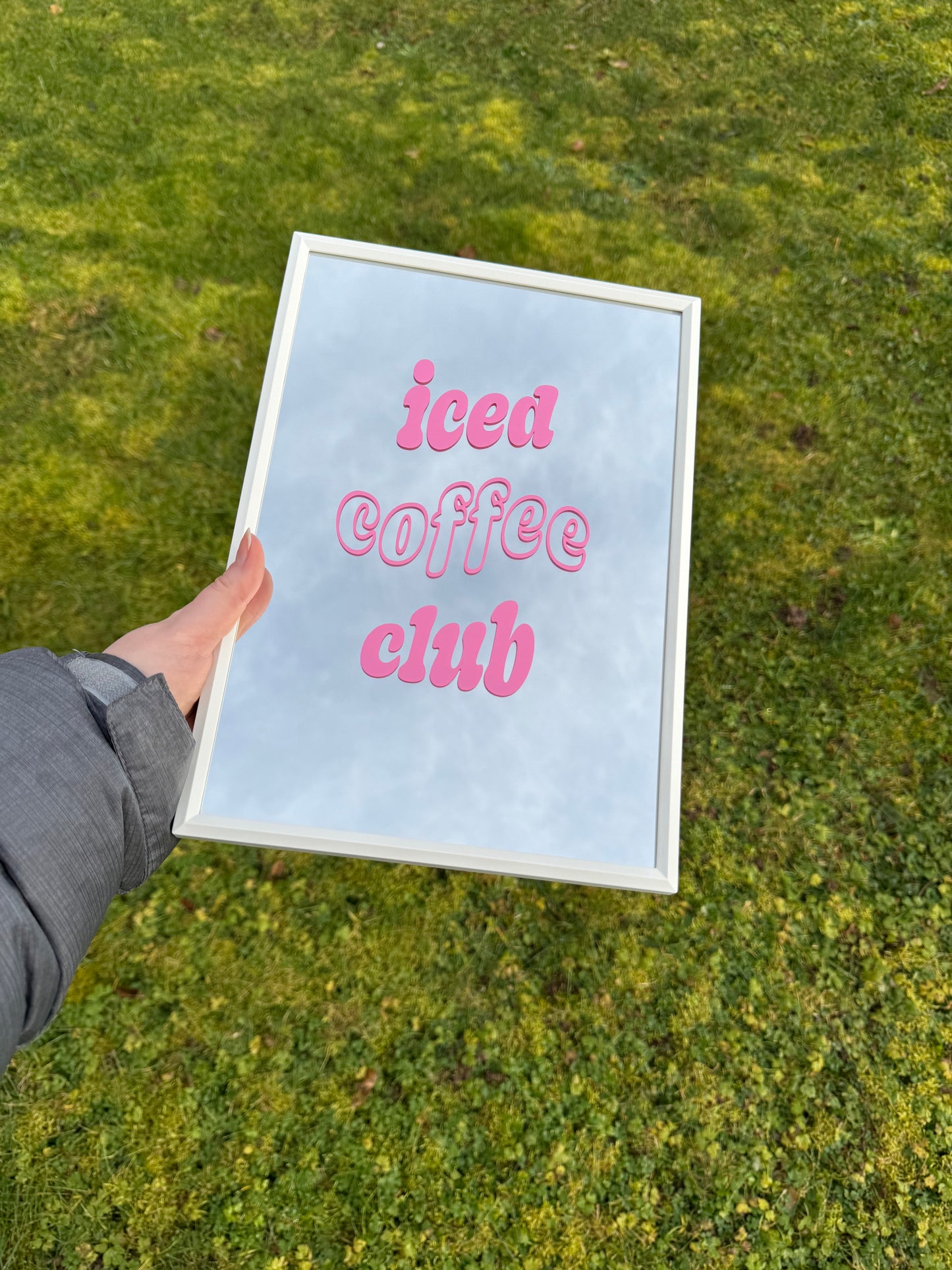Spiegel "Iced Coffee Club"