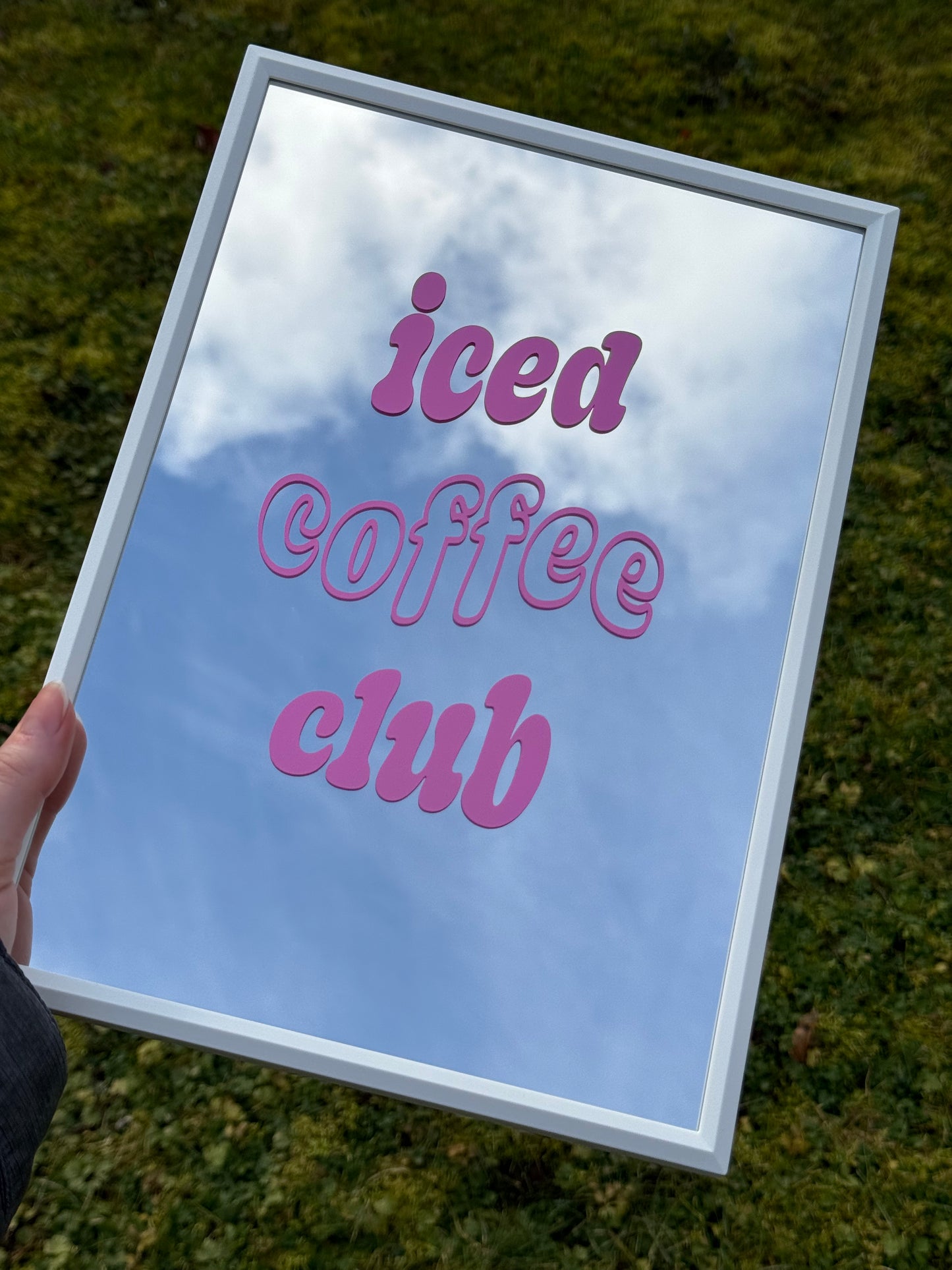 Spiegel "Iced Coffee Club"