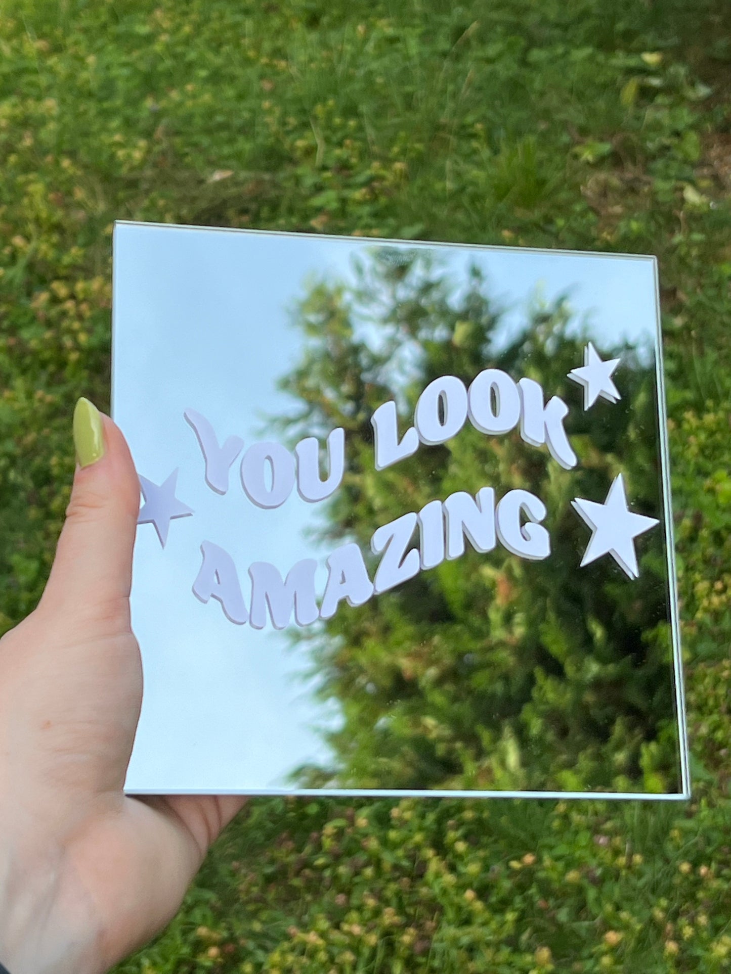 Spiegel "You look amazing"
