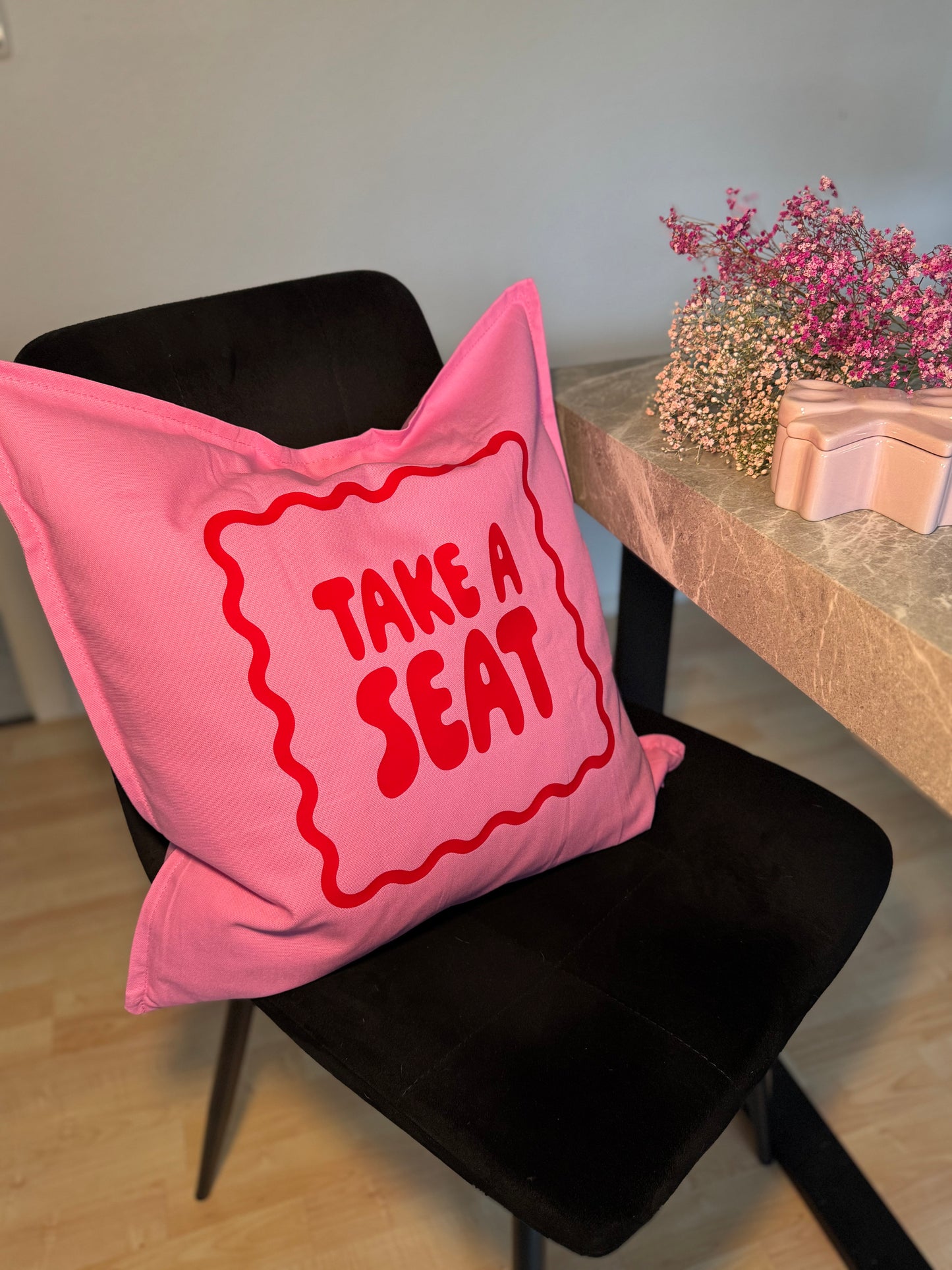 Dekokissen "Take a Seat"