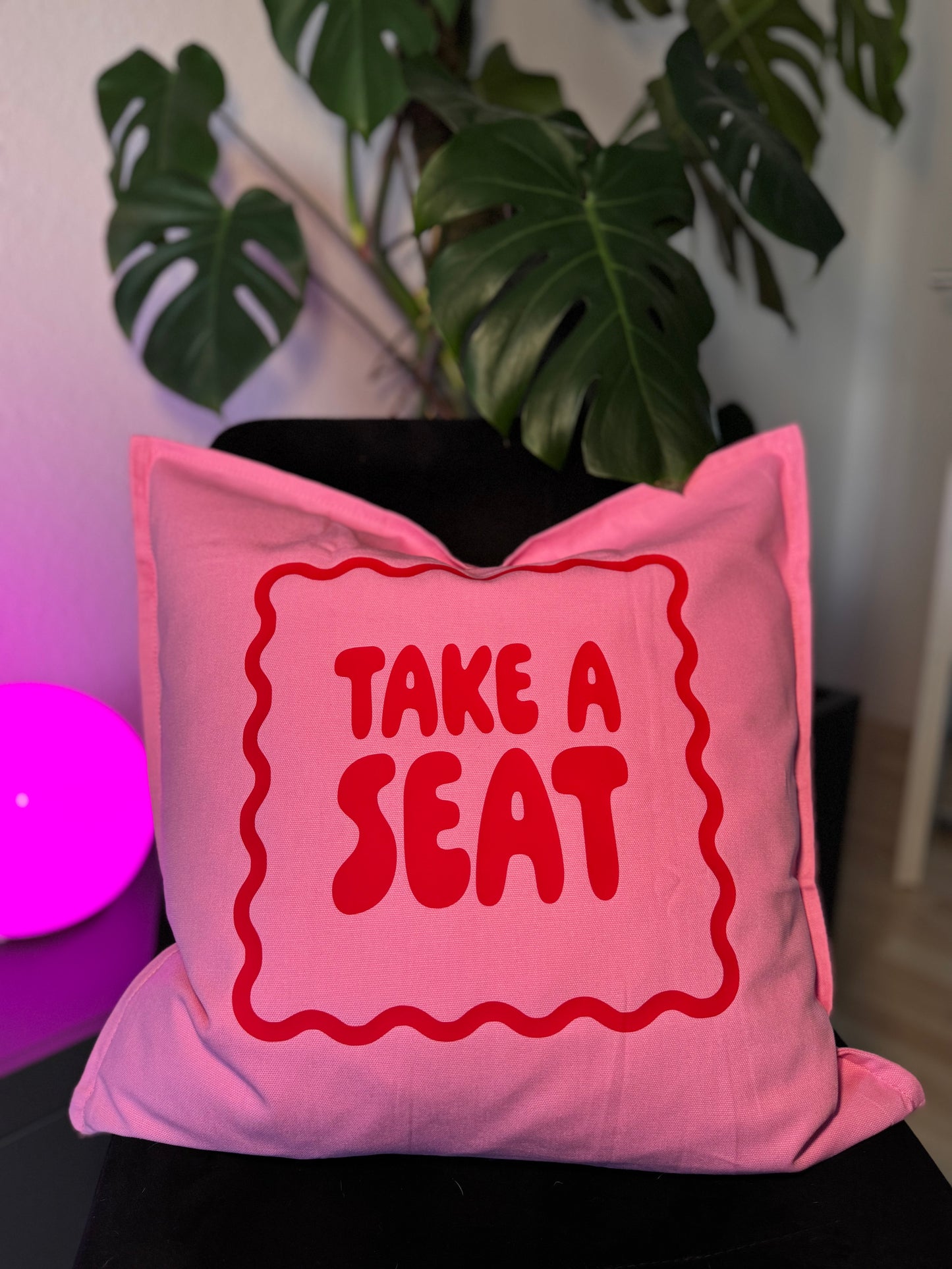 Dekokissen "Take a Seat"