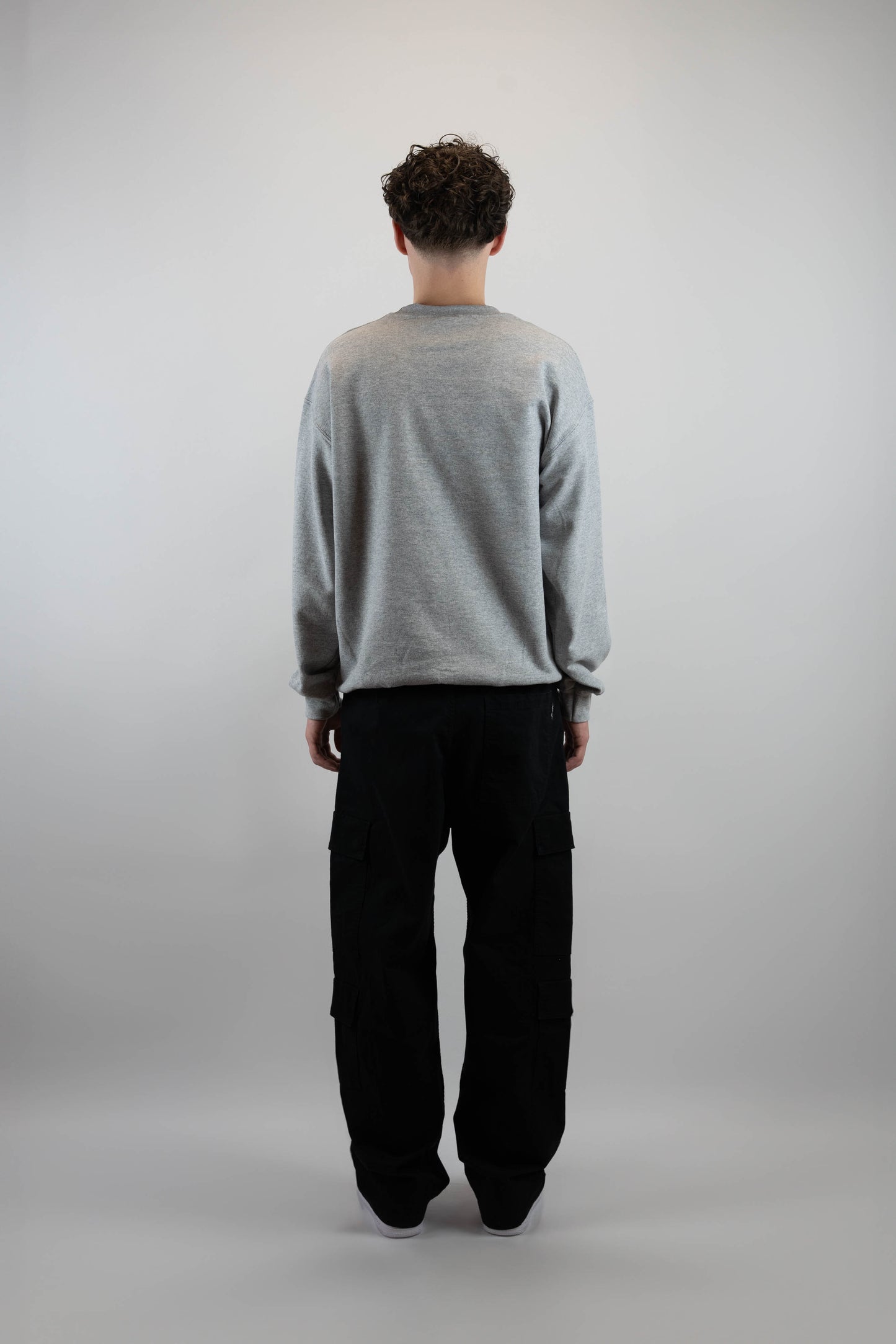 Melted Grid Sweater