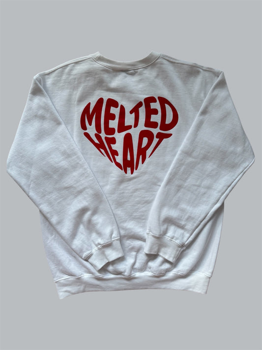 Heart Sweater Red