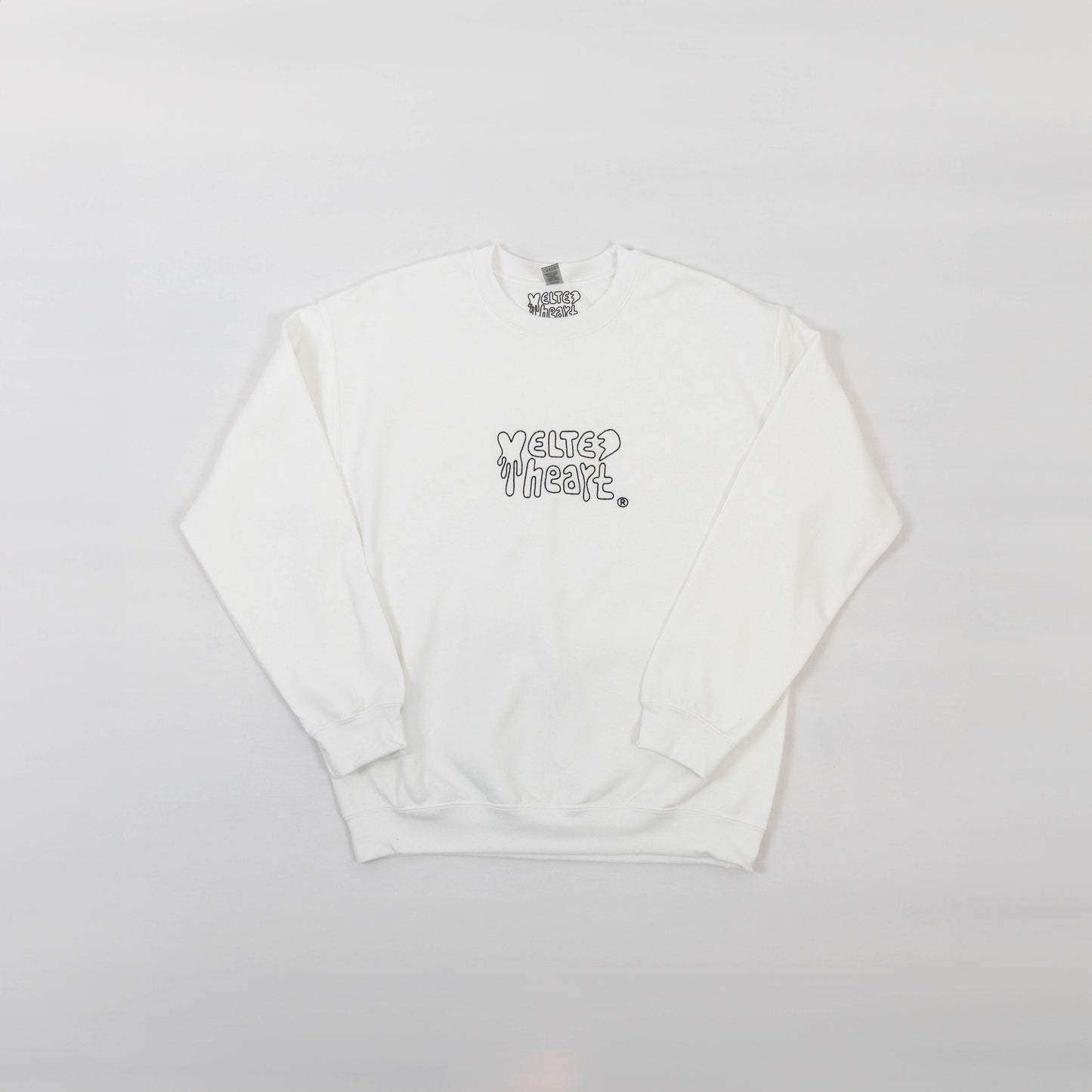 Logo Sweater White