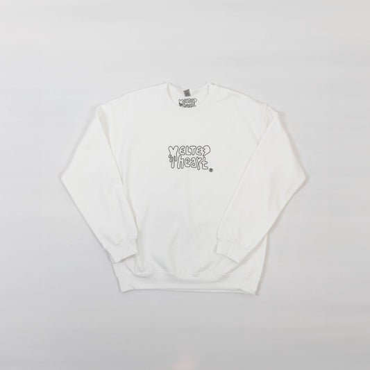 Logo Sweater White