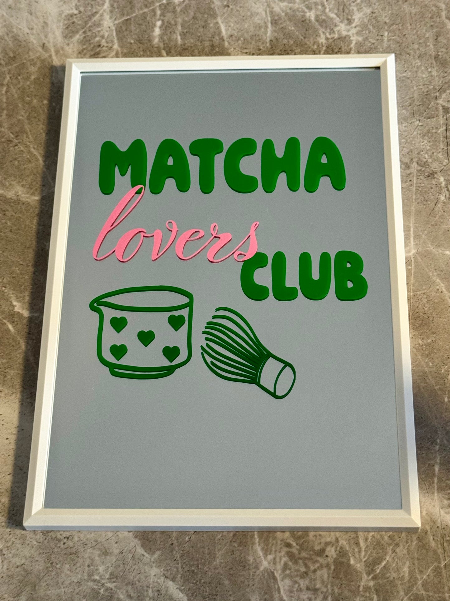 Spiegel "Matcha Lovers Club"