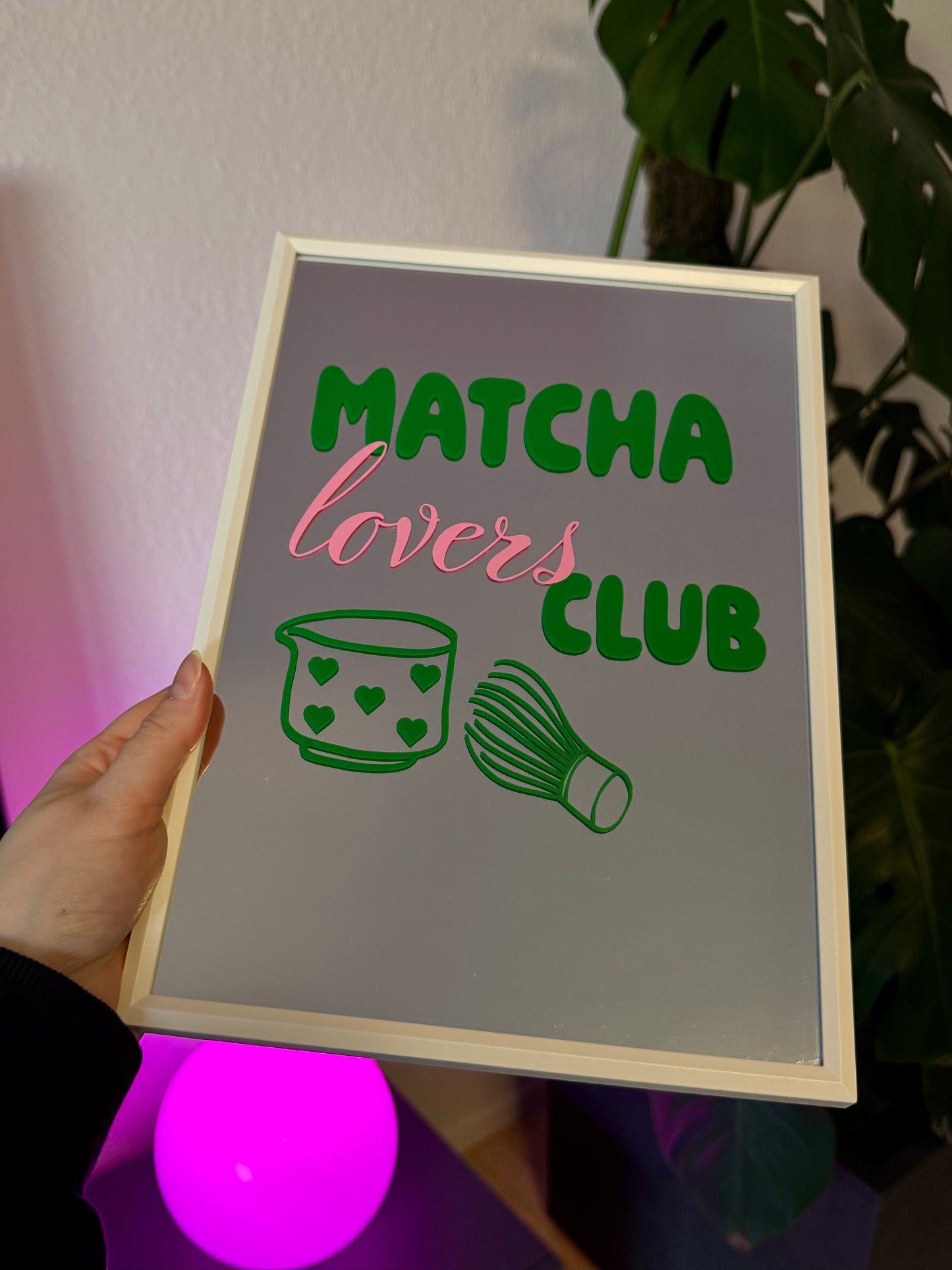 Spiegel "Matcha Lovers Club"