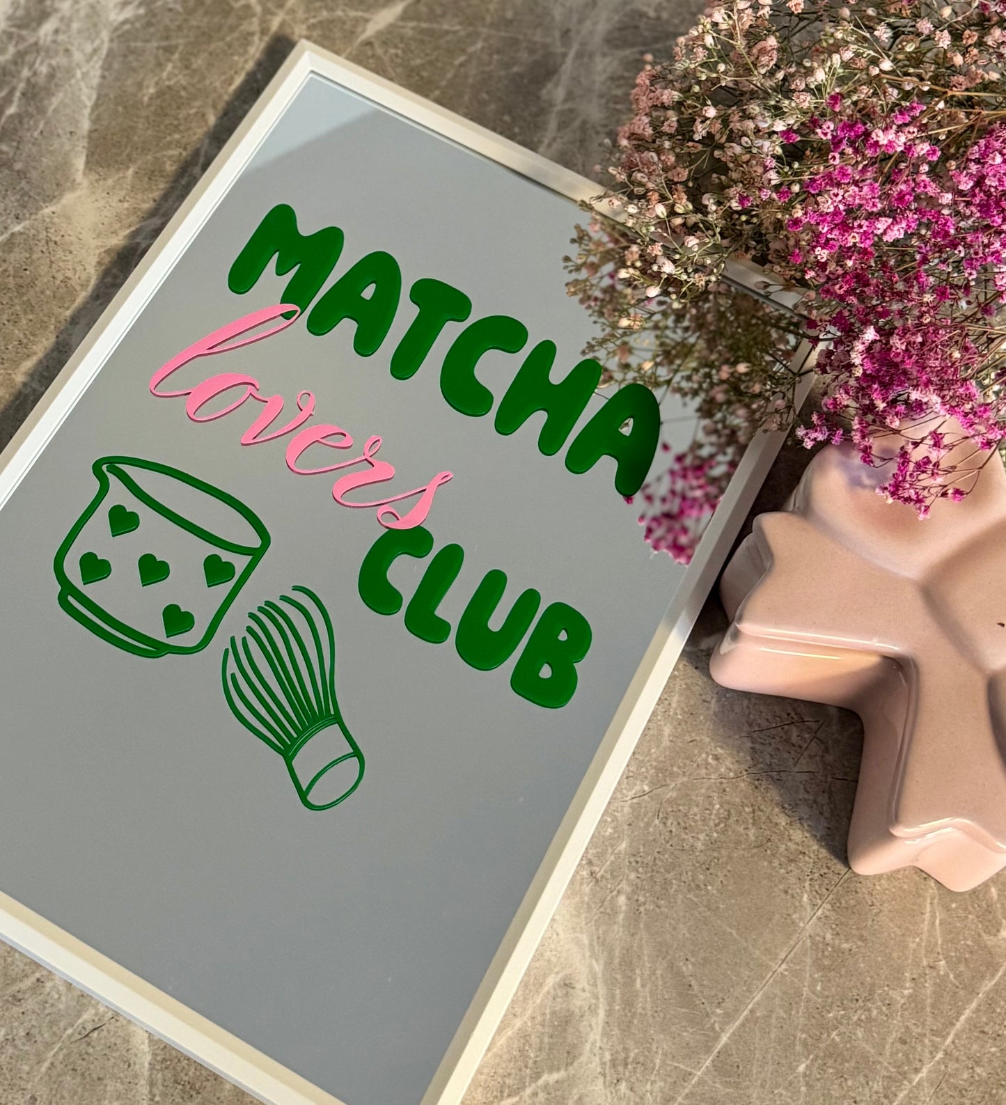Spiegel "Matcha Lovers Club"