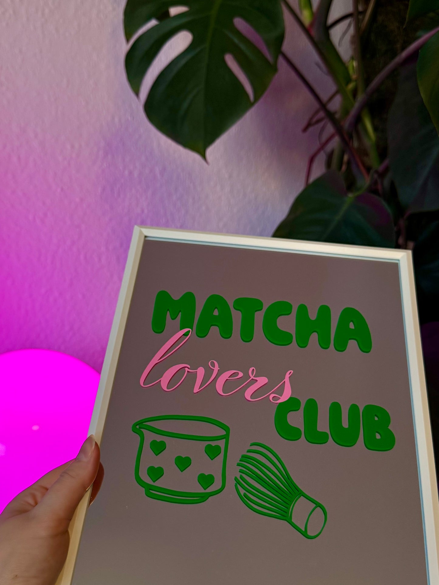 Spiegel "Matcha Lovers Club"
